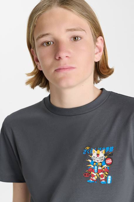 Tee-shirt tegabo Steel 6 - vertbaudet enfant 