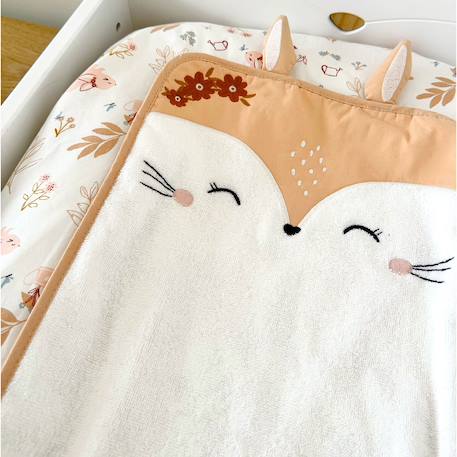 Housse de matelas à langer + tapis de change praline Peche 6 - vertbaudet enfant 