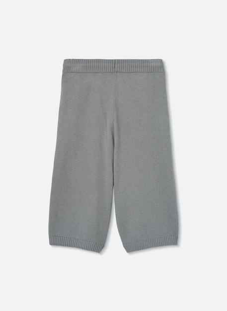 Pantalon fille Gris 3 - vertbaudet enfant 