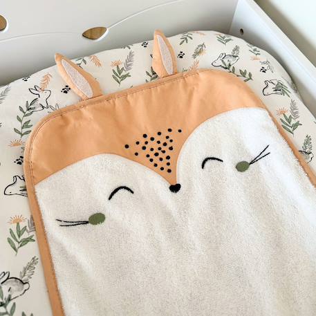 Housse de matelas à langer + tapis de change frimousse Ecru 6 - vertbaudet enfant 