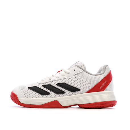 Chaussures de tennis garçon courtflash Blanc 1 - vertbaudet enfant 