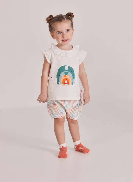 Ensemble bébé coton Blanc 1 - vertbaudet enfant 
