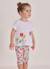 Ensemble coton imprimé floral pour bébé Blanc 2 - vertbaudet enfant 