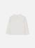 T-shirt fille en maille côtelée col roulé Blanc 4 - vertbaudet enfant 