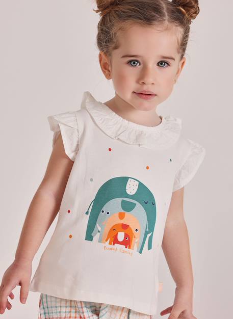 Ensemble bébé coton Blanc 2 - vertbaudet enfant 