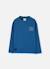 T-shirt garçon en maille avec broderie athletic Bleu 2 - vertbaudet enfant 