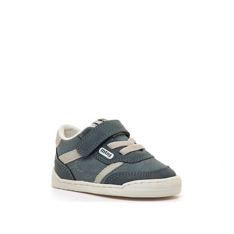 Sneakers garçon synthétique fermeture adhésive barefoot Blue 2 - vertbaudet enfant 