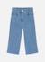 Pantalon fille en denim stretch Bleu 2 - vertbaudet enfant 