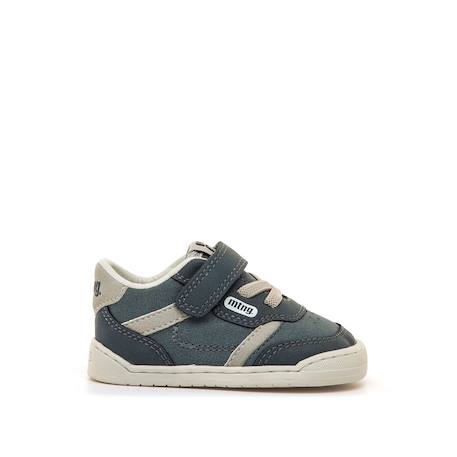 Sneakers garçon synthétique fermeture adhésive barefoot Blue 1 - vertbaudet enfant 