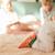Chaussons bébé cuir souple coeurs Rouge 3 - vertbaudet enfant 