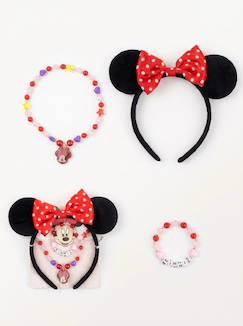 -Set bijoux et serre-tête minnie 4 pièces