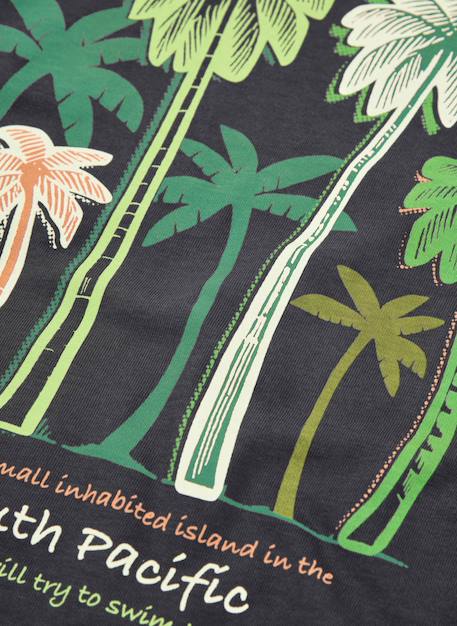 T-shirt garçon coton Gris 4 - vertbaudet enfant 