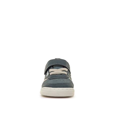 Sneakers garçon synthétique fermeture adhésive barefoot Blue 3 - vertbaudet enfant 