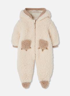 -Combipilote fourrure effet mouton bébé avec moutons