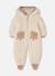Combipilote fourrure effet mouton bébé avec moutons Beige 1 - vertbaudet enfant 