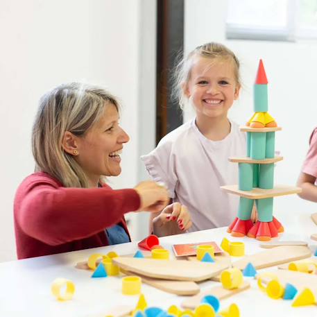 Jeu de construction et d'équilibre piks + stix 96 pièces Vert 5 - vertbaudet enfant 