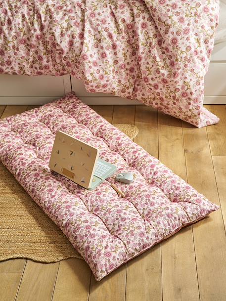 Matelas de sol imprimé fleurs rose 2 - vertbaudet enfant 