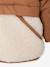Doudoune bébé avec bonnet et moufles noisette 6 - vertbaudet enfant 