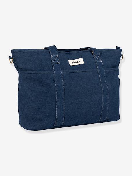 Sac Madrid tote bag beige imprimé+bleu jean+marron imprimé+ocre 4 - vertbaudet enfant 