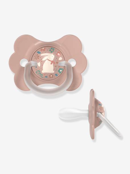 Sucette symétrique SXPro 6-18 mois bleu pétrole+rose 3 - vertbaudet enfant 