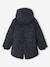 Parka fille à capuche romantique anthracite+marine+vert 2 - vertbaudet enfant 