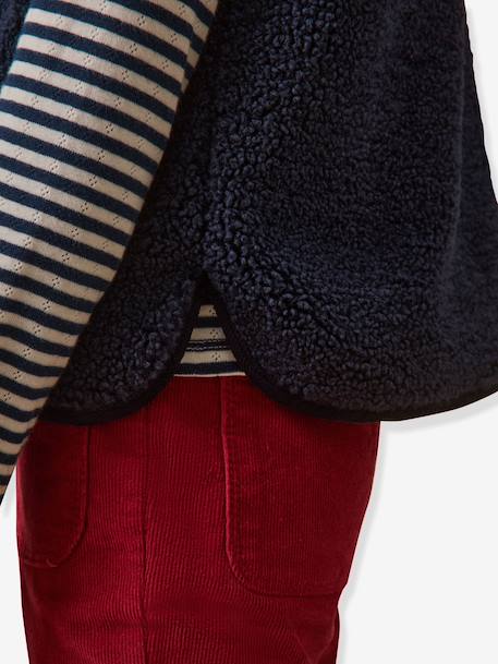 Veste sherpa marine 6 - vertbaudet enfant 