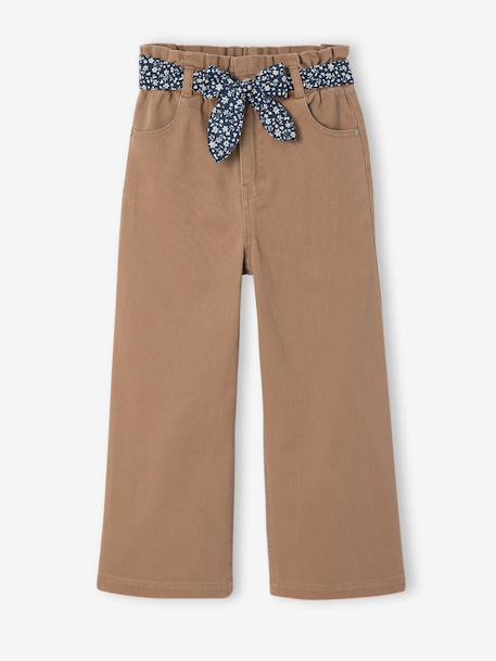 Pantalon large fille  - vertbaudet enfant