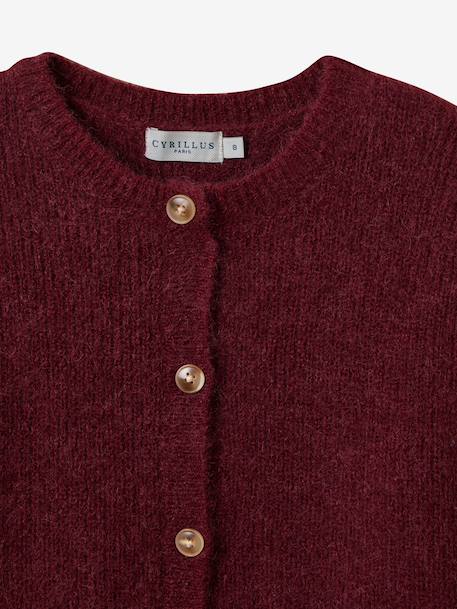 Gilet cardigan Cardi Hairy rouge 6 - vertbaudet enfant 
