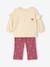 Ensemble sweat et legging évasé bébé fille framboise 8 - vertbaudet enfant 