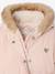 Parka + doudoune fine bébé 3 en 1 olive+rose poudré+vieux rose 18 - vertbaudet enfant 