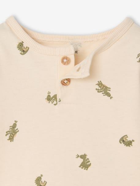 T-shirt manches longues bébé vanille 2 - vertbaudet enfant 