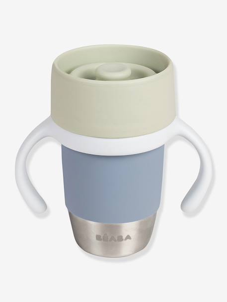 Tasse d'apprentissage Click et drink bleu+rose 1 - vertbaudet enfant 