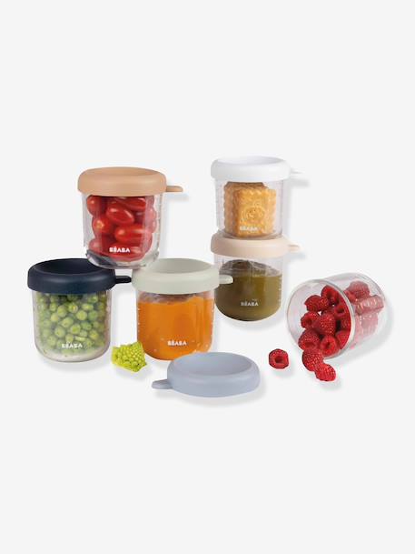 Coffret de 6 portions verre 250 ml Coloris assortis+lot beige 7 - vertbaudet enfant 