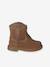 Chaussures premiers pas bébé boots cuir marron 2 - vertbaudet enfant 