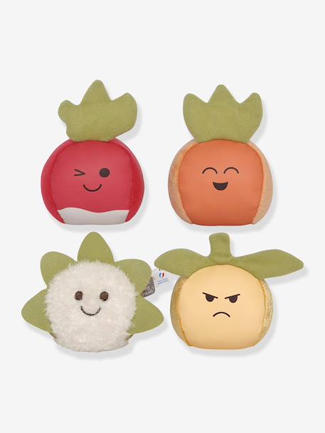 Les Dooballs - Set de 4 Balles doudous - forêt+jungle+multicolore 17 - vertbaudet enfant 