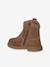 Chaussures premiers pas bébé boots cuir marron 3 - vertbaudet enfant 