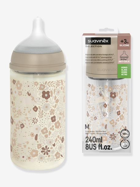 Biberon 240 ml Wonderland rose+vert 1 - vertbaudet enfant 