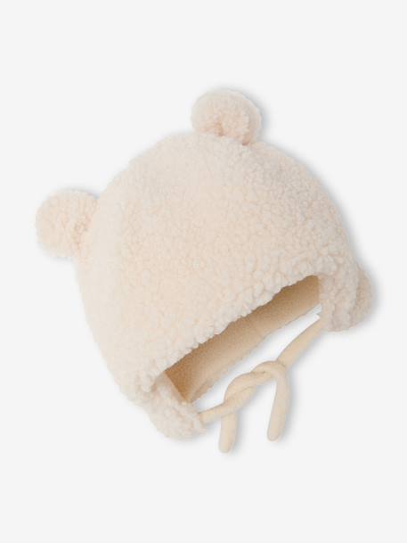 Doudoune bébé fille avec bonnet et moufles vert sauge 3 - vertbaudet enfant 