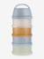 Boîte doseuse de lait 4 compartiments bleu grisé+Cotton white/terracotta+gris+Mineral grey/pink+transparent+vert+vieux rose 1 - vertbaudet enfant 
