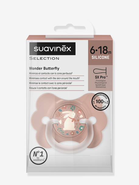 Sucette symétrique SXPro 6-18 mois bleu pétrole+rose 4 - vertbaudet enfant 