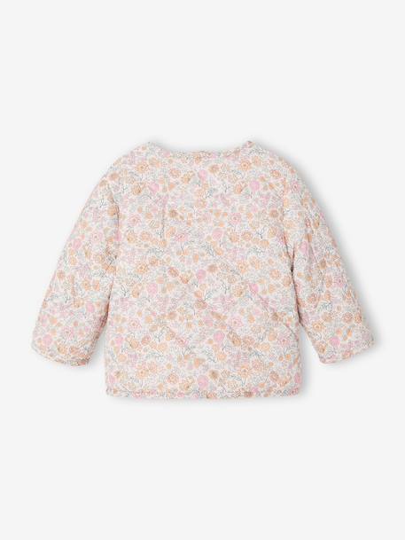 Parka + doudoune fine bébé 3 en 1 olive+rose poudré+vieux rose 17 - vertbaudet enfant 