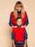 Pull sans manches fille rouge 1 - vertbaudet enfant 
