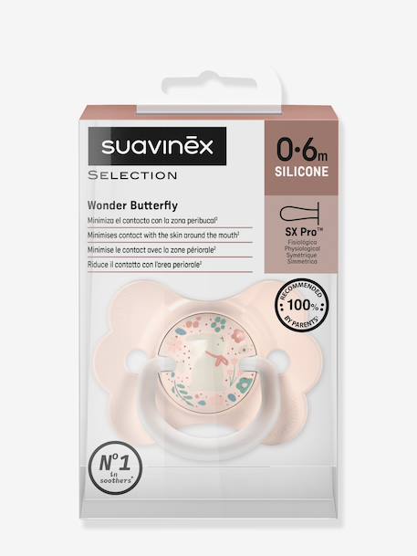 Sucette symétrique SXPro rose+sable 2 - vertbaudet enfant 