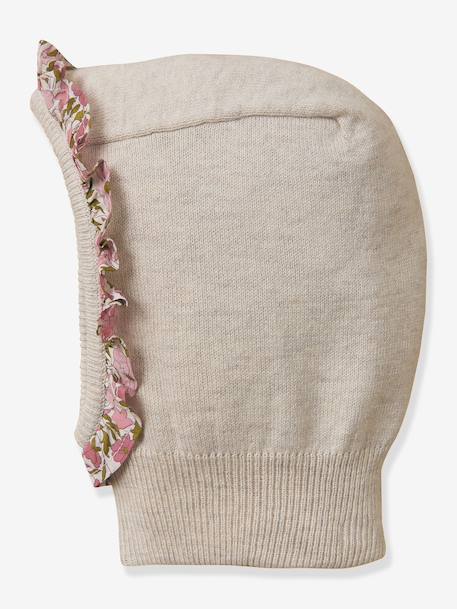 Cagoule à volant rose 2 - vertbaudet enfant 