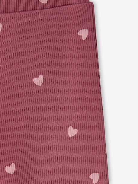 Ensemble sweat et legging évasé bébé fille framboise 6 - vertbaudet enfant 