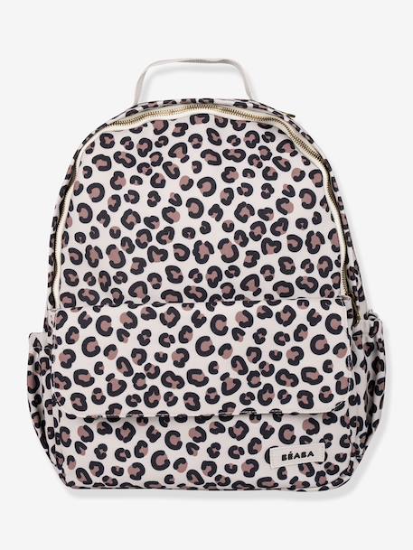 Sac à dos à langer Tokyo beige imprimé+bleu jean+kaki+marron imprimé+ocre 1 - vertbaudet enfant 
