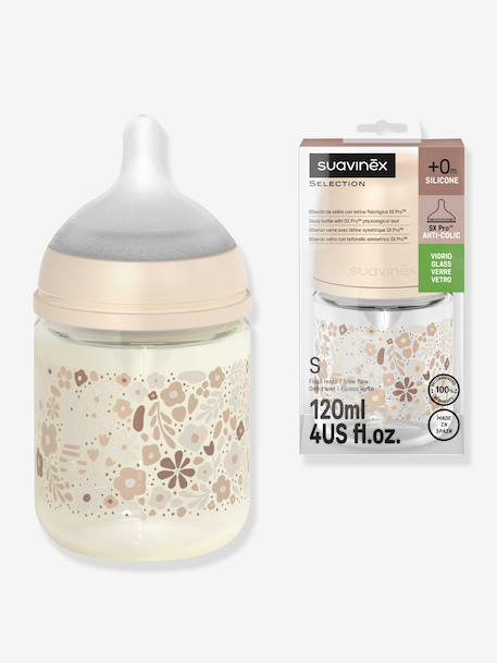 Biberon 120 ml Wonderland rose+vert 1 - vertbaudet enfant 