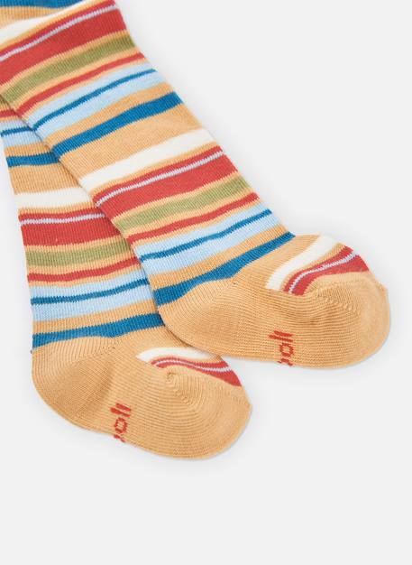 Collant bébé rayé Rouge 2 - vertbaudet enfant 