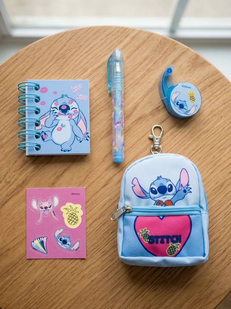 Mini sac à dos stitch disney Bleu turquoise 2 - vertbaudet enfant 