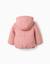 Doudoune avec capuche et doublure en polaire Bleu foncé+Rose 6 - vertbaudet enfant 